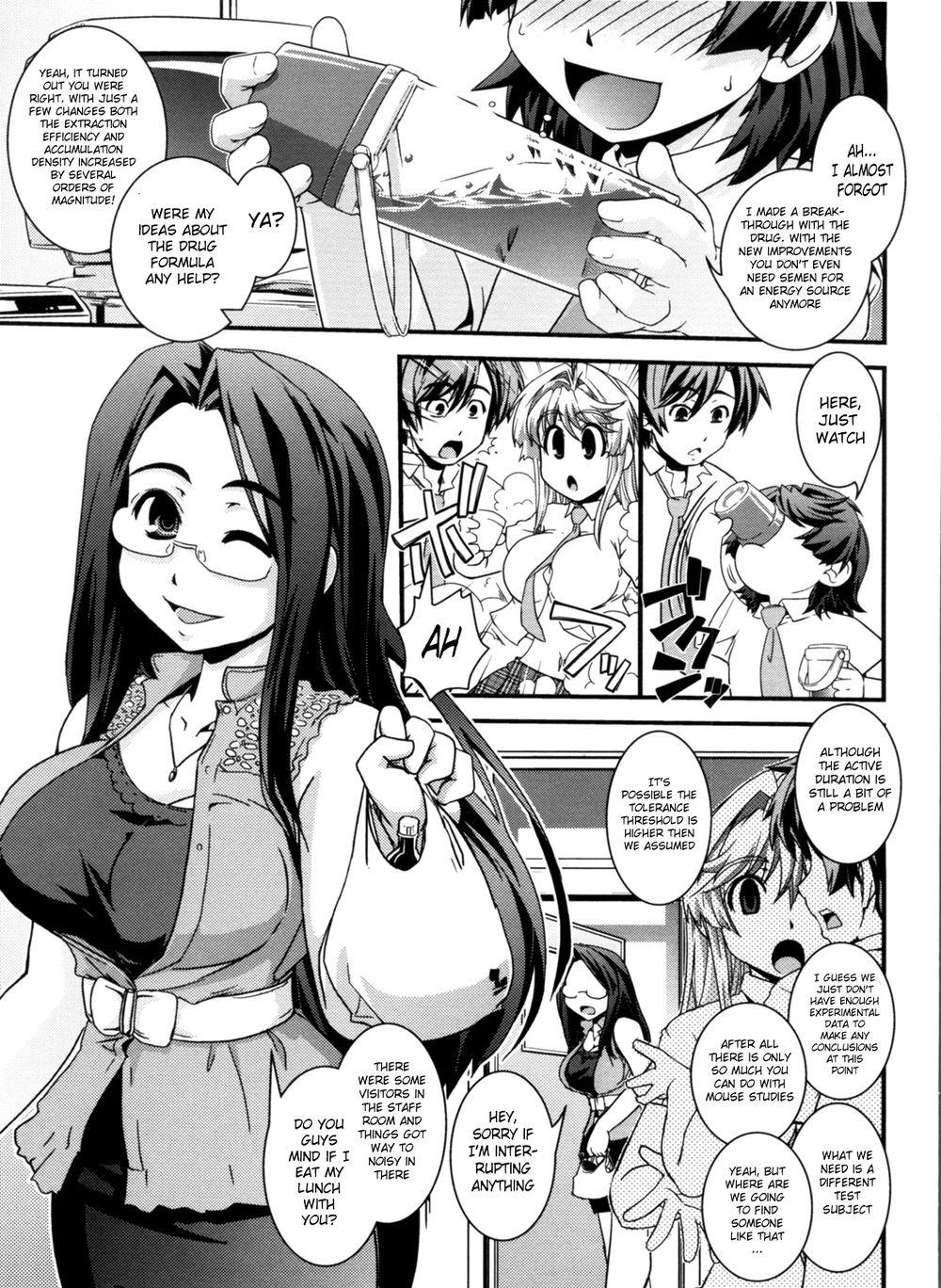 Hentai Manga Comic-Transformed into a Busty Blonde-Chapter 4-3